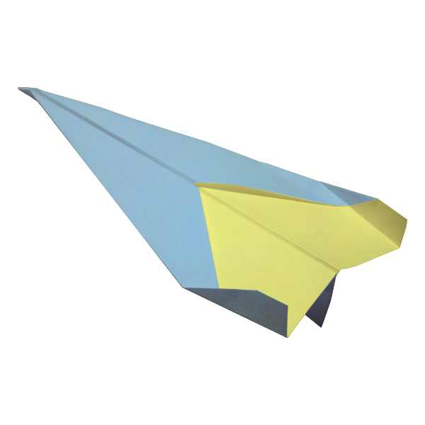 Dart paper airplane