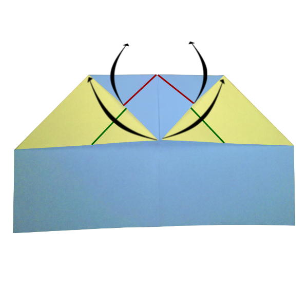 Step 8 of the Fang paper airplane