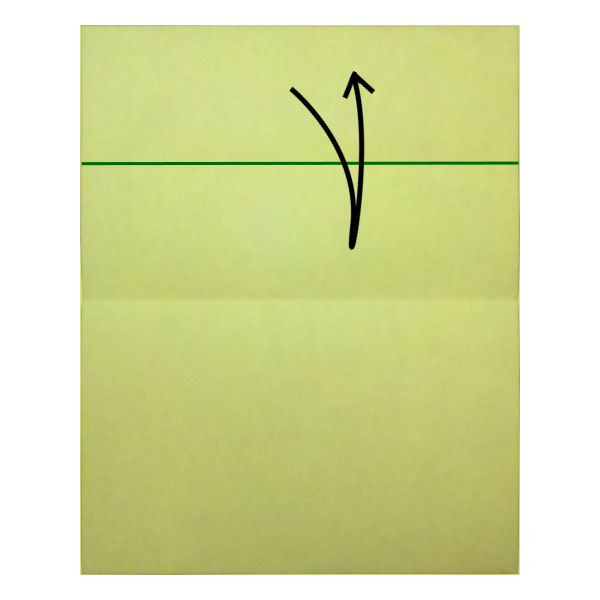 Step 2 of the Loops paper airplane