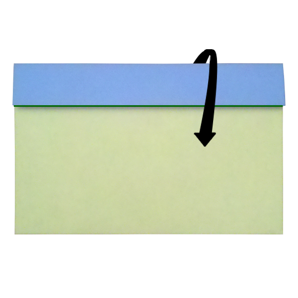 Step 7 of the Loops paper airplane