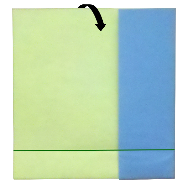 Step 9 of the Loops paper airplane