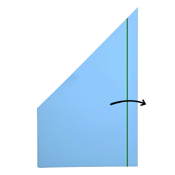 Step 6 of the Osprey paper airplane