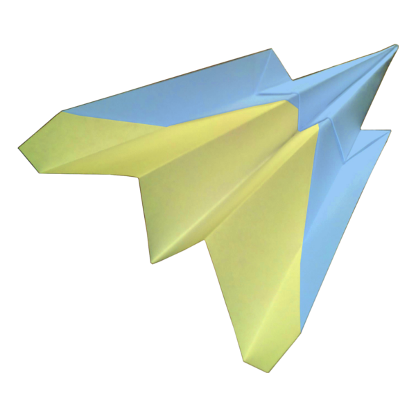 Sword paper airplane