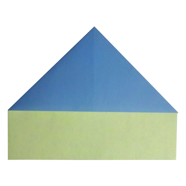 Step 7 of the The Bat paper airplane